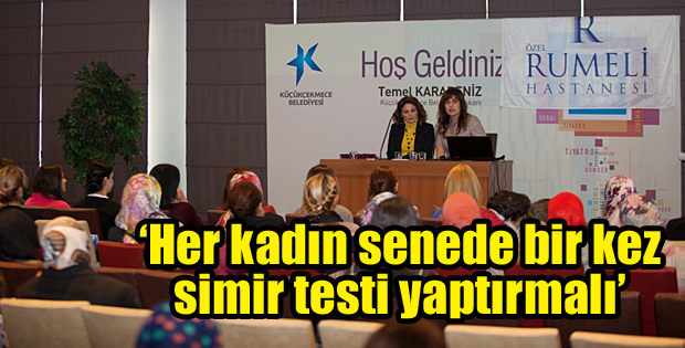 Her kadın senede bir kez simir testi yaptırmalı