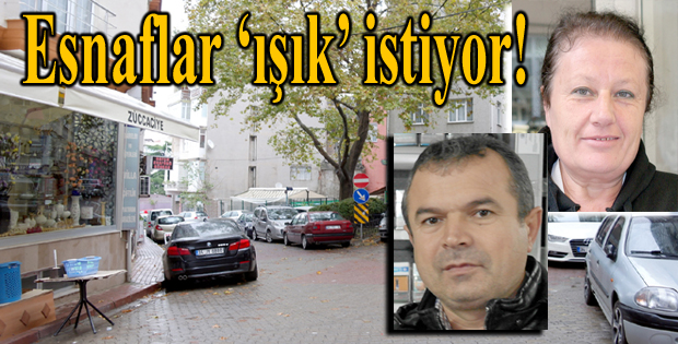 Esnaflar ışık istiyor!