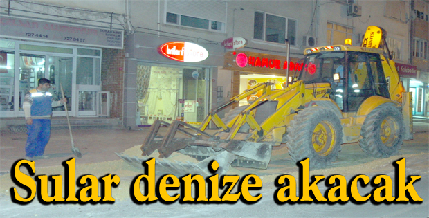 Sular denize akacak
