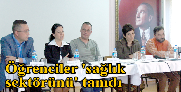 Öğrenciler 'sağlık sektörünü' tanıdı