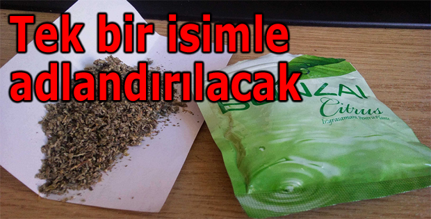 Tek bir isimle adlandırılacak