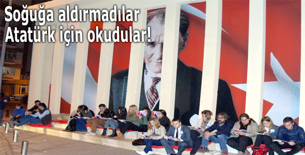 Atatürk için okudular!