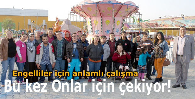 Bu kez Onlar için çekiyor!