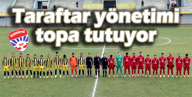 Taraftar yönetimi topa tutuyor
