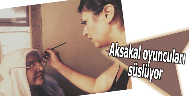Aksakal oyuncuları süslüyor
