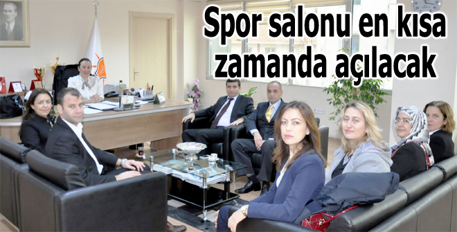 Spor salonu en kısa zamanda açılacak