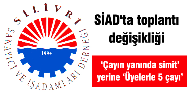 Çayın yanında simit yerine Üyelerle 5 çayı