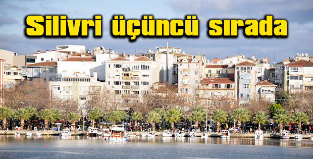 Silivri üçüncü sırada