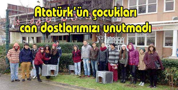 Atatürkün çocukları can dostlarımızı unutmadı