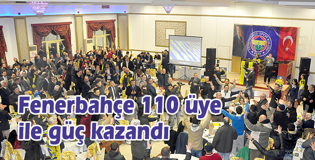 Fenerbahçe 110 üye ile güç kazandı