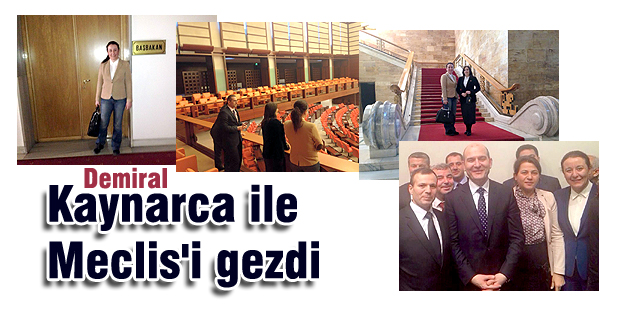 Kaynarca ile Meclis'i gezdi