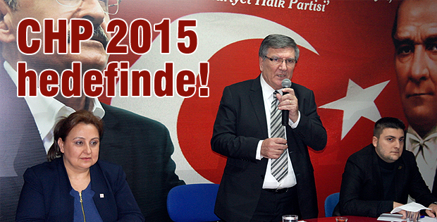 CHP 2015 hedefinde!