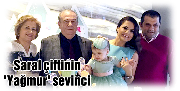 Saral çiftinin 'Yağmur' sevinci