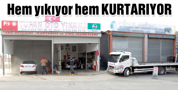 Hem yıkıyor hem kurtarıyor