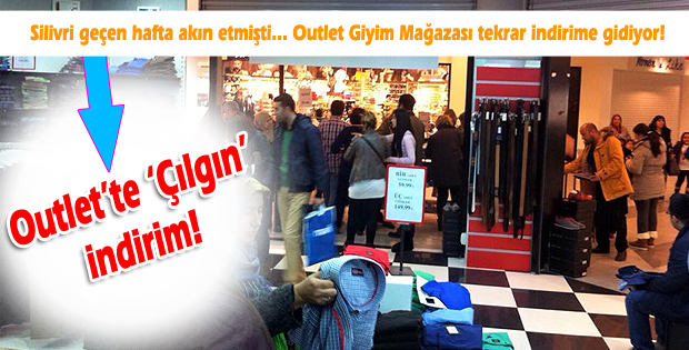Outlette Çılgın indirim!