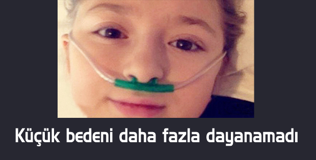 Küçük bedeni daha fazla dayanamadı