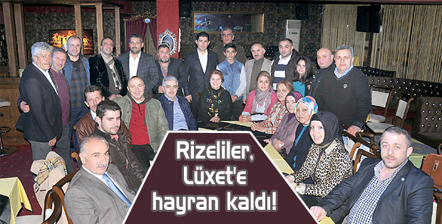 Rizeliler, Lüxet'e hayran kaldı!