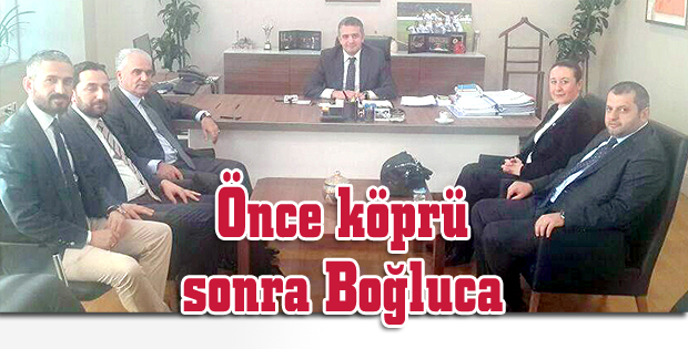 Önce köprü sonra Boğluca