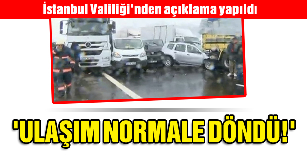 Valilik'ten açıklama geldi