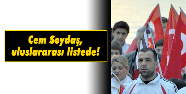 Cem Soydaş, uluslararası listede!
