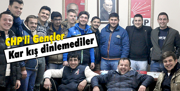 Kar kış dinlemediler