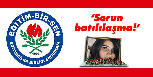 Sorun batılılaşma!
