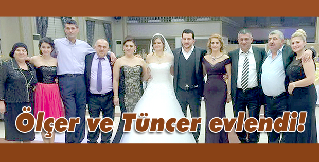 Ölçer ve Tüncer evlendi!