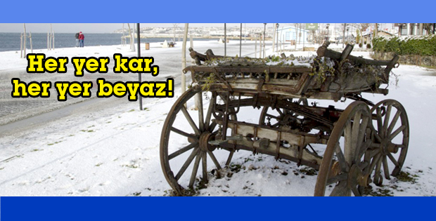 Her yer kar, her yer beyaz!