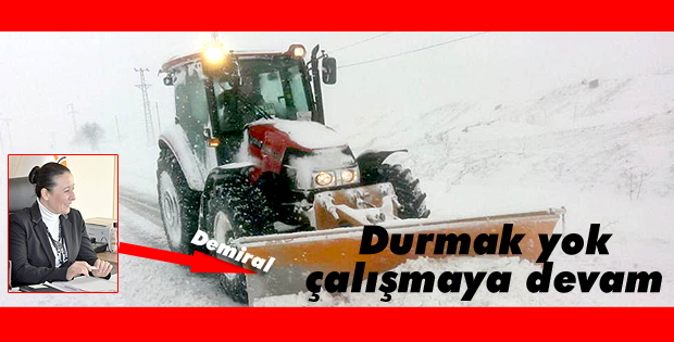 Durmak yok çalışmaya devam