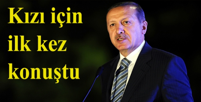 Kızı için ilk kez konuştu