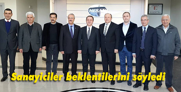 Sanayiciler beklentilerini söyledi