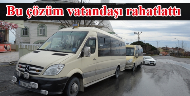 Bu çözüm vatandaşı rahatlattı