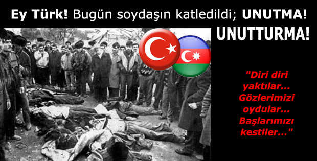 Hocalı unutulmayacak!