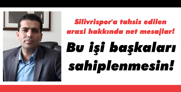 Bu işi başkaları sahiplenmesin!