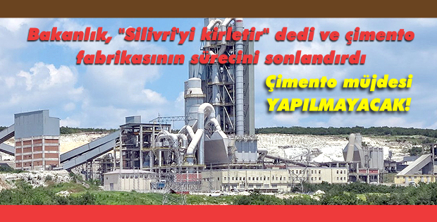 Çimento müjdesi: Yapılmayacak