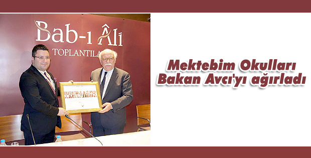 Mektebim Okulları Bakan Avcı'yı ağırladı