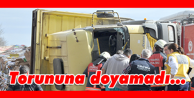 Torununa doyamadı...
