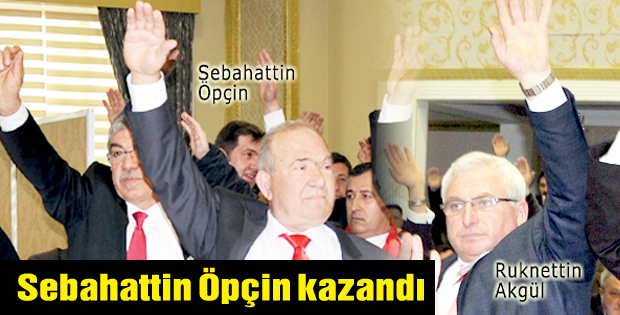 Sebahattin Öpçin kazandı