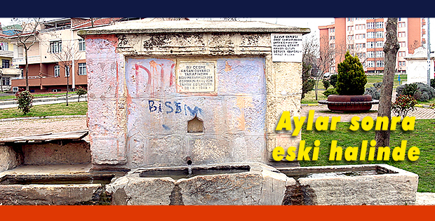 Aylar sonra eski halinde