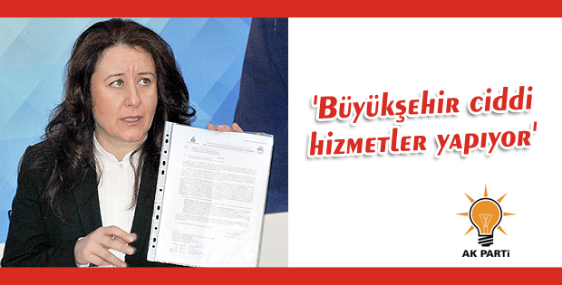 'Büyükşehir ciddi hizmetler yapıyor'