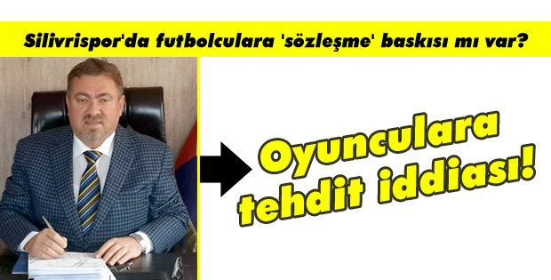 Oyunculara tehdit iddiası!
