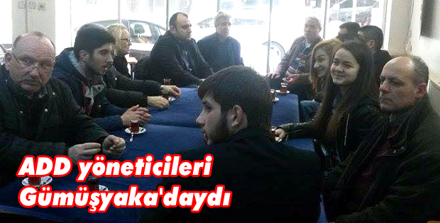 ADD yöneticileri Gümüşyaka'daydı