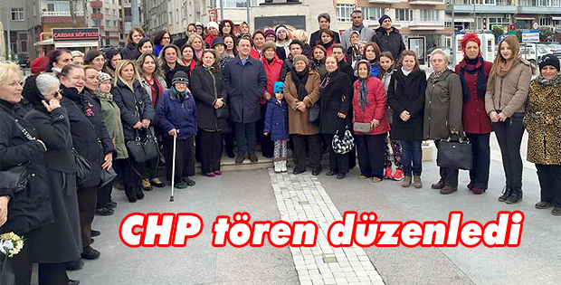 CHP tören düzenledi