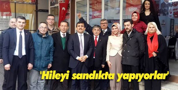 'Hileyi sandıkta yapıyorlar'