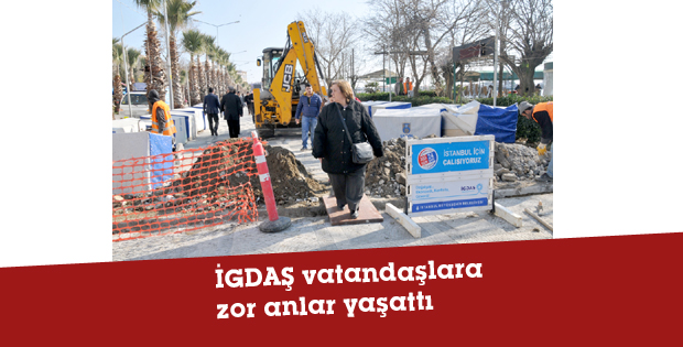 İGDAŞ vatandaşlara zor anlar yaşattı