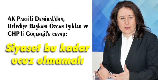 Siyaset bu kadar ucuz olmamalı