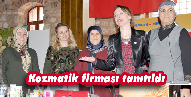 Kozmatik firması tanıtıldı