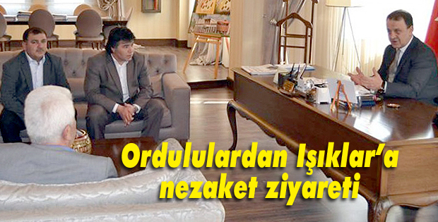 Ordululardan Işıklara nezaket ziyareti