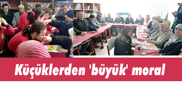 Küçüklerden 'büyük' moral