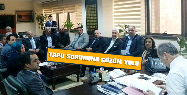 Tapu sorununa çözüm yolu